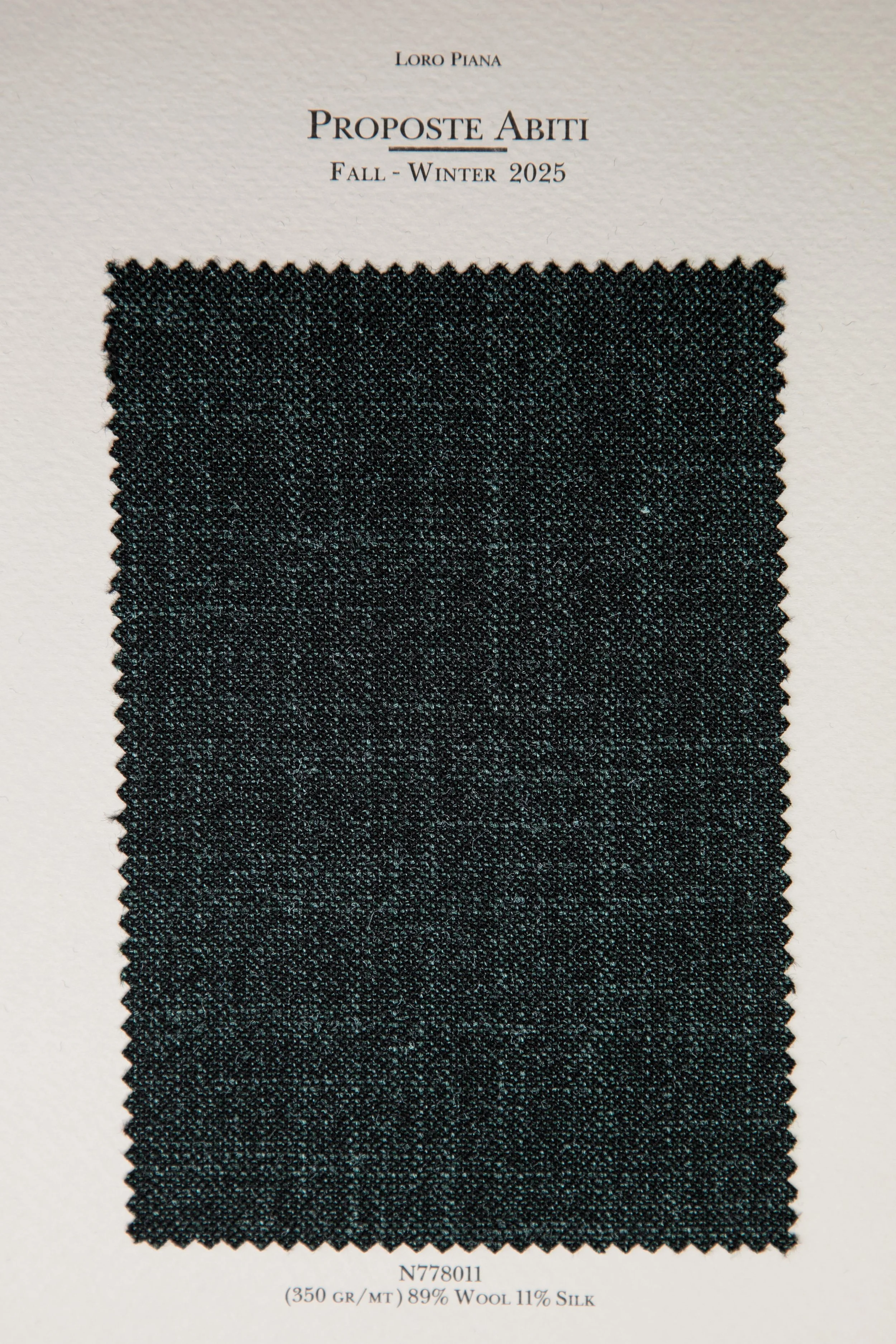 Loro Piana Proposte Albiti Fall/Winter 2025 — Hall Madden